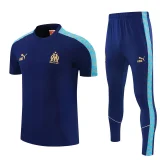 2026-27 Marseille Royal blue Polo Tracksuit