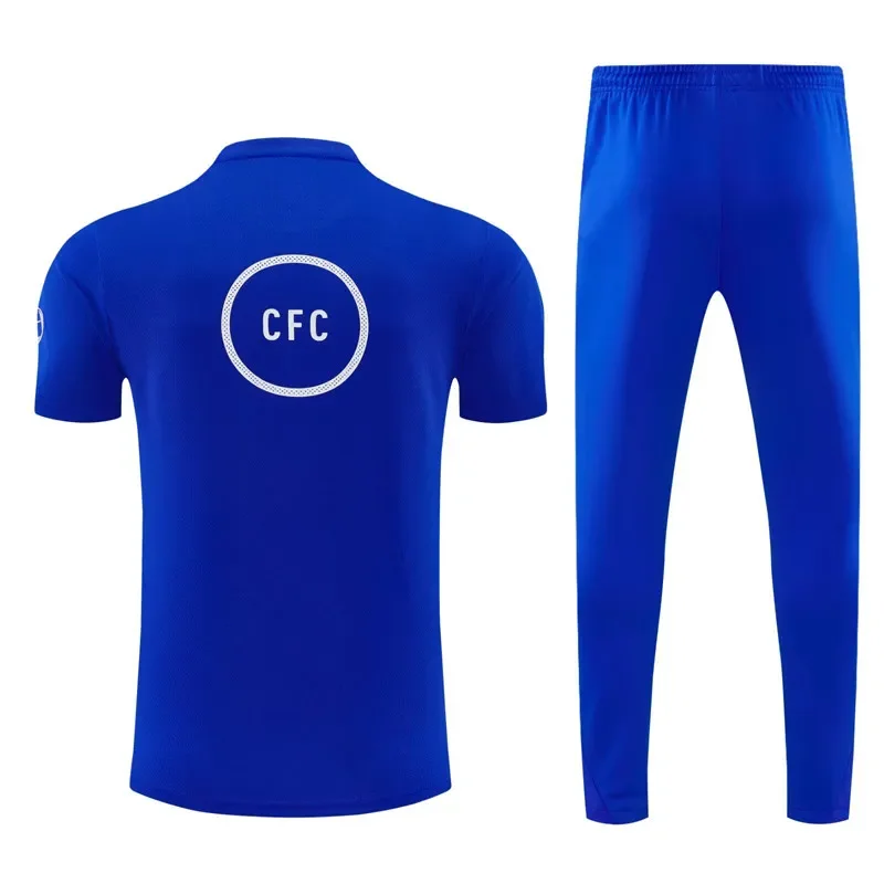 2026-27 Chelsea Fancy blue Polo Tracksuit