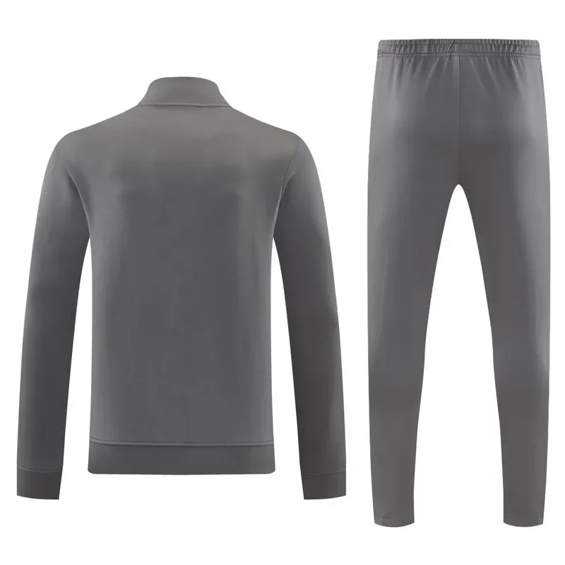 2026-27 Mens Manchester United Gray Jacket Tracksuit