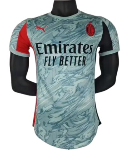 2025-26  Mens AC Milan Goalkeeper   Player  Soccer Jersey