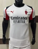 2025-26  Mens AC Milan away white  Player  Soccer Jersey