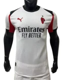 2025-26  Mens AC Milan away white  Player  Soccer Jersey