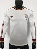 2026-27 Spain Away Long Sleeve Player Version Soccer Jersey