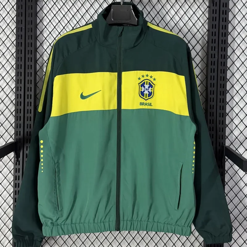 2026-27 Brazil Green Windbreaker
