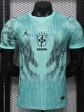 2026-27 Brazil Blue Goalkeeper Player Version Soccer Jersey