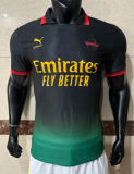 2025-26   Mens AC Milan  Third away Player  black Soccer Jersey