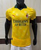 2025-26  Mens AC Milan Third away yellow  Player  Soccer Jersey