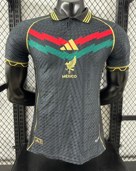2025-26  Mens Mexico Special Edition black  Player version soccer jersey
