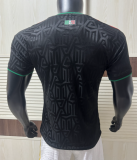 2025-26 Mens Mexico black  Player version soccer jersey