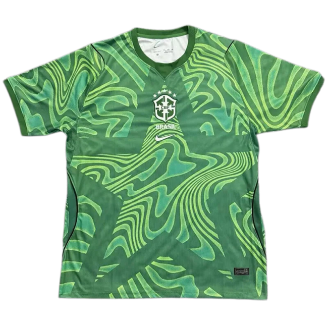 2026-27 Brazil Green Goalkeeper Fans Soccer Jersey