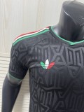 2025-26 Mens Mexico black  Player version soccer jersey