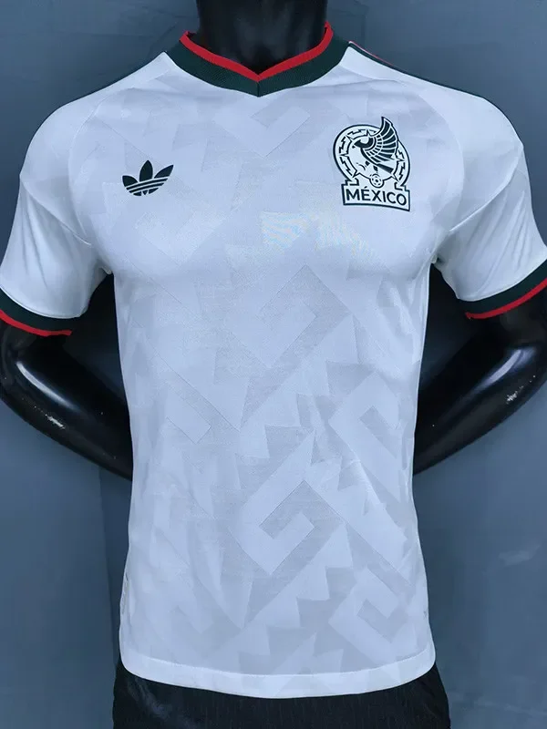 2026-27 Mens Mexico away white Player version soccer jersey