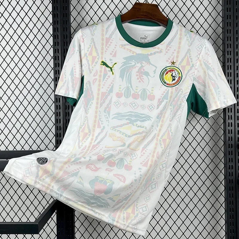 2026-27 Mens Senegal home white soccer jersey