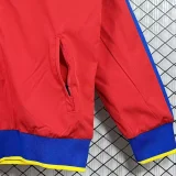 2010-2011  Barcelona Red Retro Windbreaker