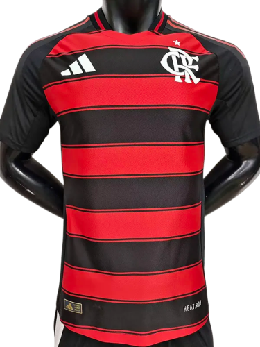 2025-26 Flamengo Home Player Version Soccer Jersey