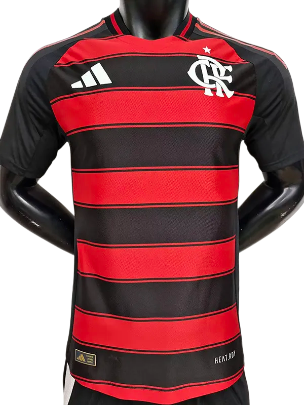 2025-26 Flamengo Home Player Version Soccer Jersey