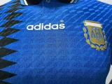 1994 Argentina away Player Version Soccer Jersey