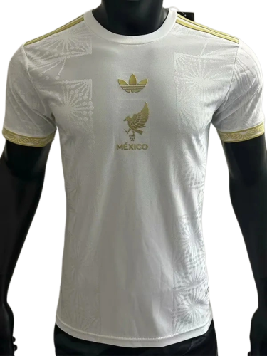2025-26 Mens Mexico Player version special edition white soccer jersey