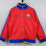 2010-2011  Barcelona Red Retro Windbreaker