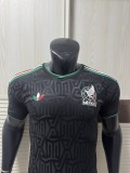 2025-26 Mens Mexico black  Player version soccer jersey
