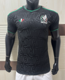 2025-26 Mens Mexico black  Player version soccer jersey