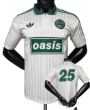 2025-26 Mens Oasis white Player version #25 soccer jersey
