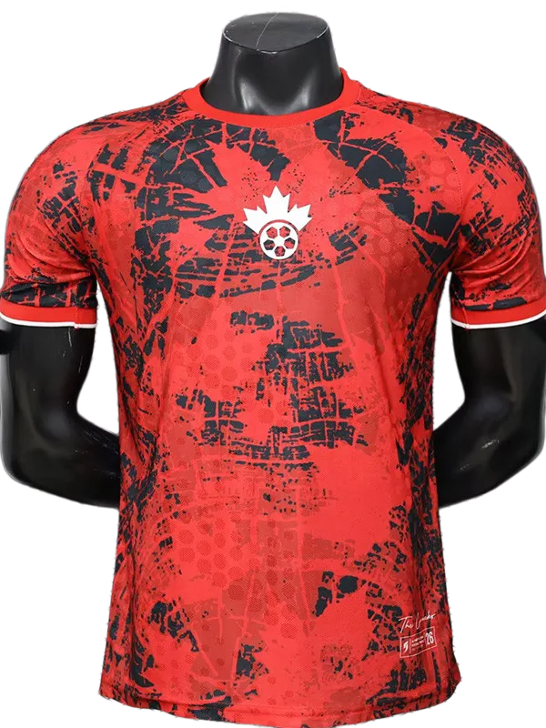 2026-27 Canada Red Special Edition Player Version soccer jersey