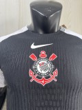 2025-26  Mens Corinthians away black  Player version soccer jersey