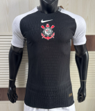 2025-26  Mens Corinthians away black  Player version soccer jersey