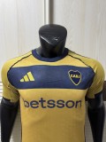2025-26 Player version Boca Juniors away soccer Jersey