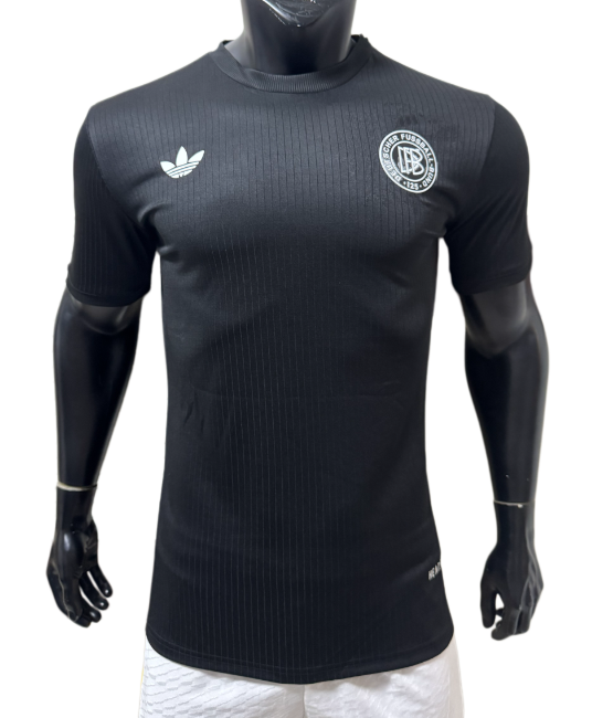2025-26 Mens Germany Player 125th Anniversary black Soccer Jersey