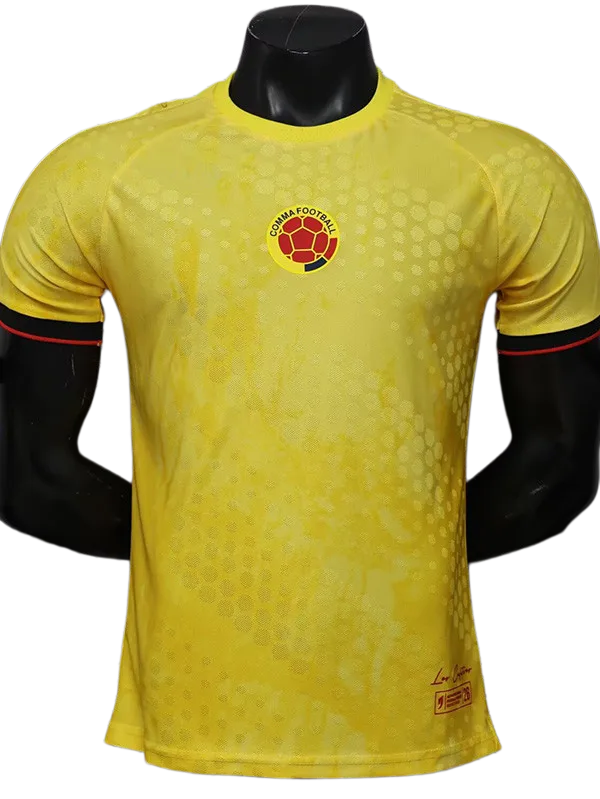 2026-27 Colombia Yellow Special Edition Player Version Soccer Jersey
