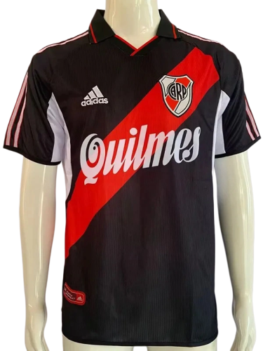 2001 Mens River Plate Third away  Retro Soccer Jersey