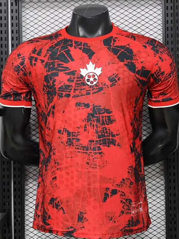 2026-27 Canada Red Special Edition Player Version soccer jersey