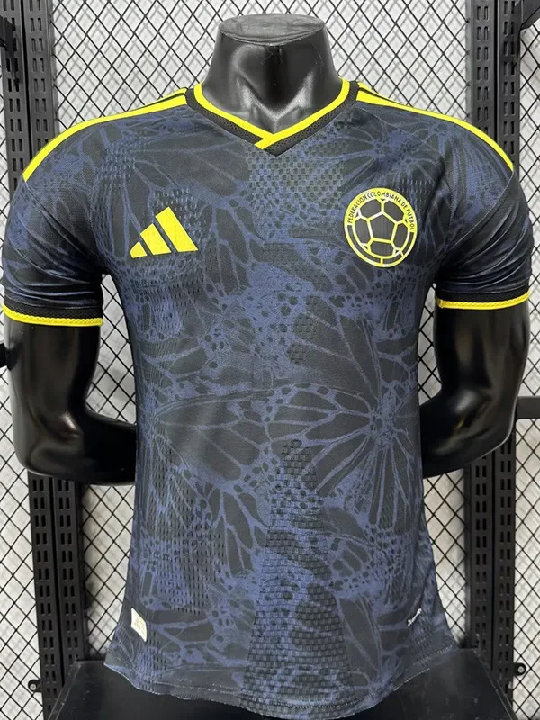 2026-27 Colombia Black Special Edition Player Version Soccer Jersey