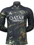 2025-26 PSG Jordan Night Edition Long Sleeve Player Version Soccer Jersey