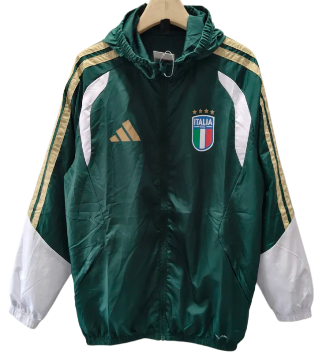 2026-27 Italy Green Windbreaker