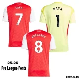 2026-27 Arsenal Home Long Sleeve Soccer Jersey