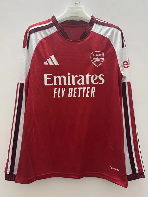 2026-27 Arsenal Home Long Sleeve Soccer Jersey