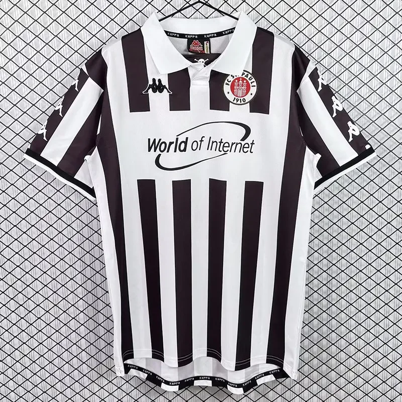 2000-2001 ST PAULI Home Retro Soccer Jersey