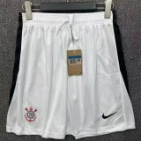 2025-26 Mens Corinthians away white Shorts