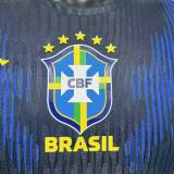 2026-27 Mens Brazil away blue Player version soccer jersey
