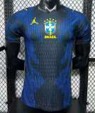 2026-27 Mens Brazil away blue Player version soccer jersey
