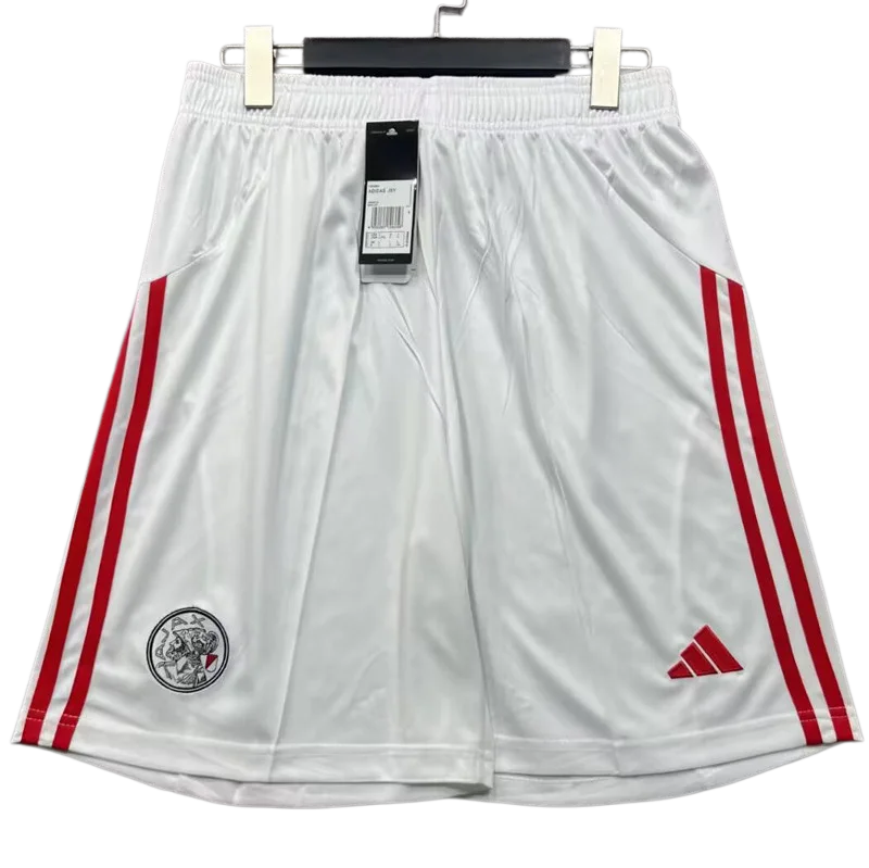 2025-26 Mens Ajax  white home Shorts Pants