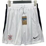 2025-26 Mens Corinthians away white Shorts