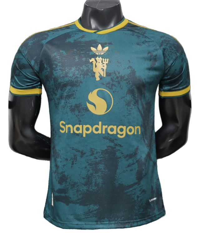 2026-27 Mens Manchester United green Special Edition Player Soccer Jersey