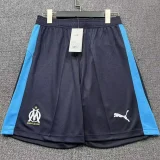 2526 Mens Marseille away black Shorts Pants