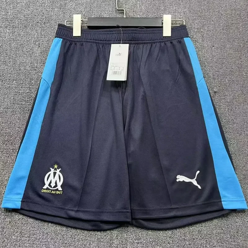 2526 Mens Marseille away black Shorts Pants