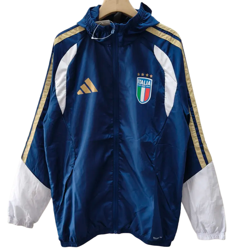 2026-27 Italy Royal blue Windbreaker