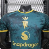 2026-27 Mens Manchester United green Special Edition Player Soccer Jersey